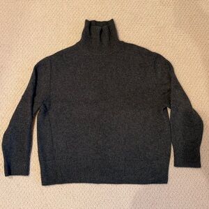 Aritzia Plush Cashmere Oversized Turtleneck size M